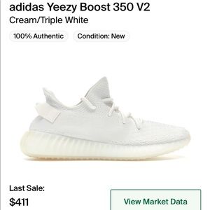 Adidas Yeezy Boost 350 V2- Size 10